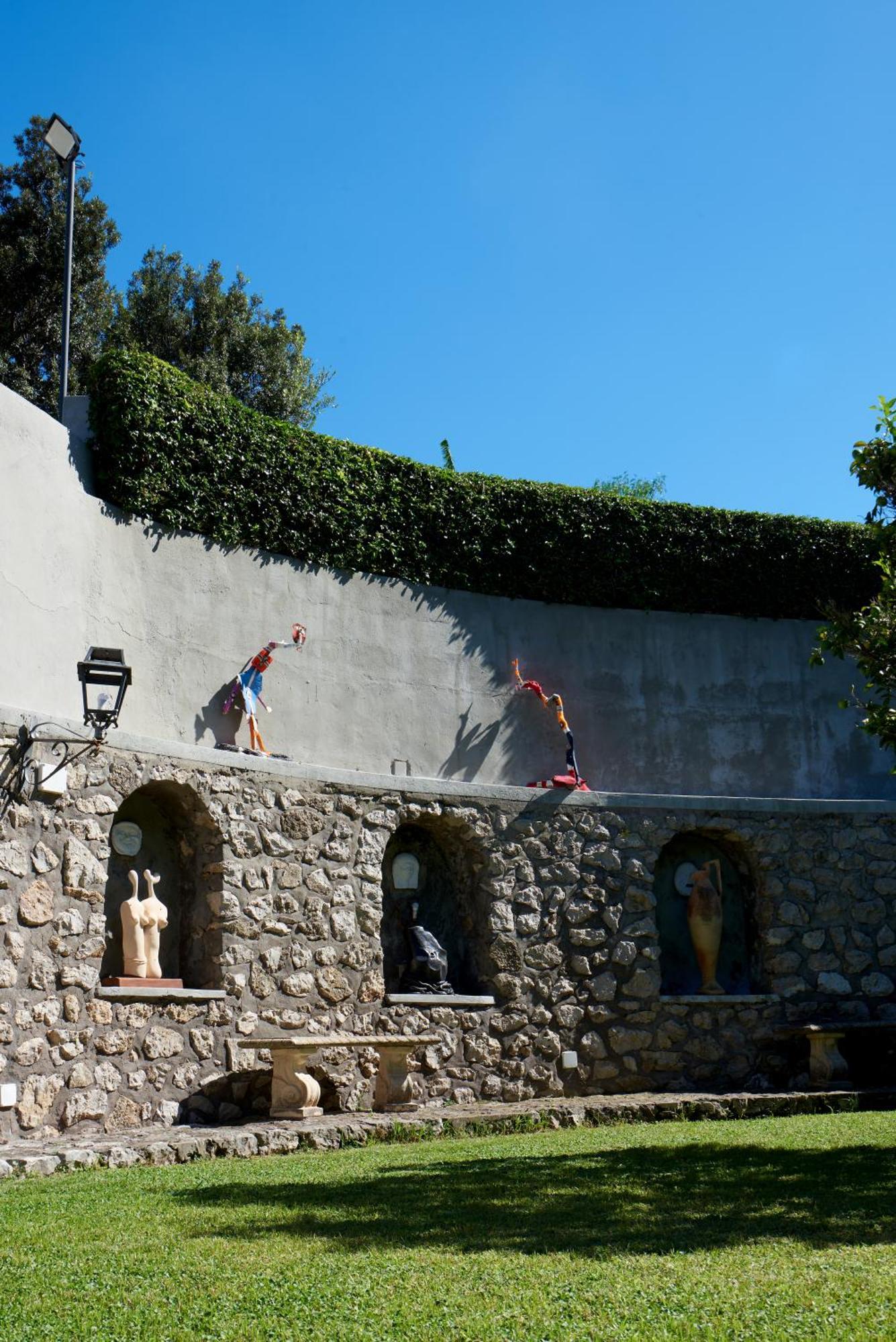 La Casa Dei Merli Capri Exteriör bild