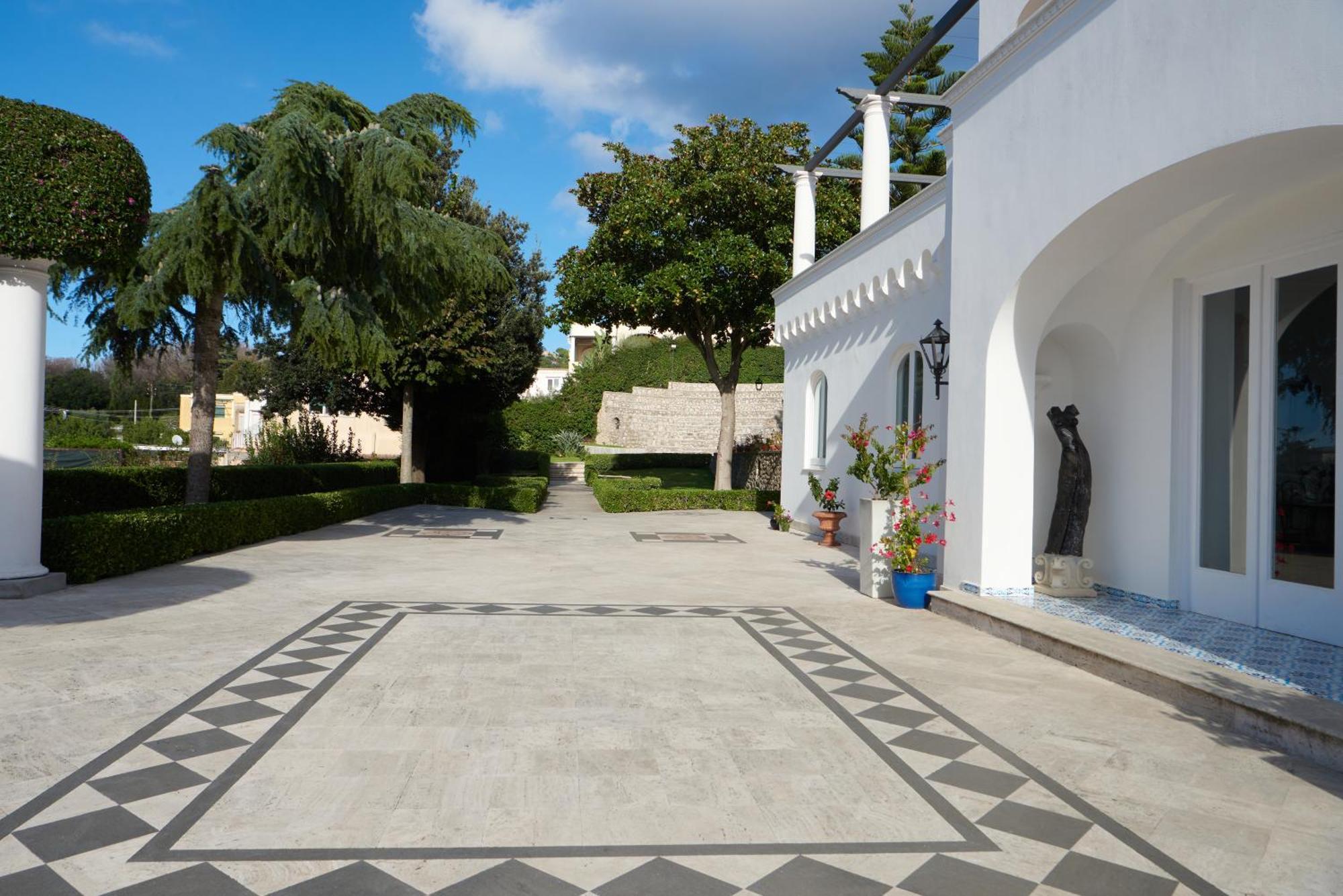 La Casa Dei Merli Capri Exteriör bild