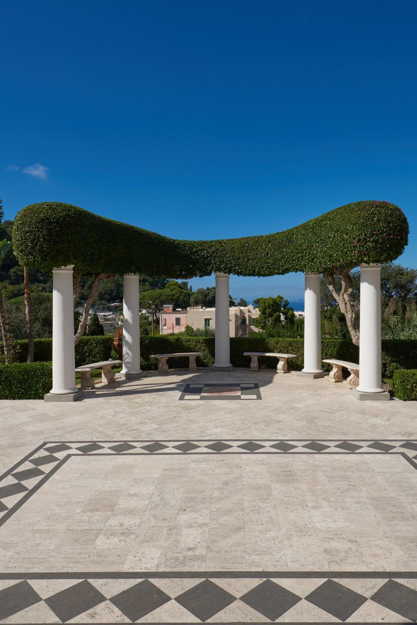 La Casa Dei Merli Capri Exteriör bild