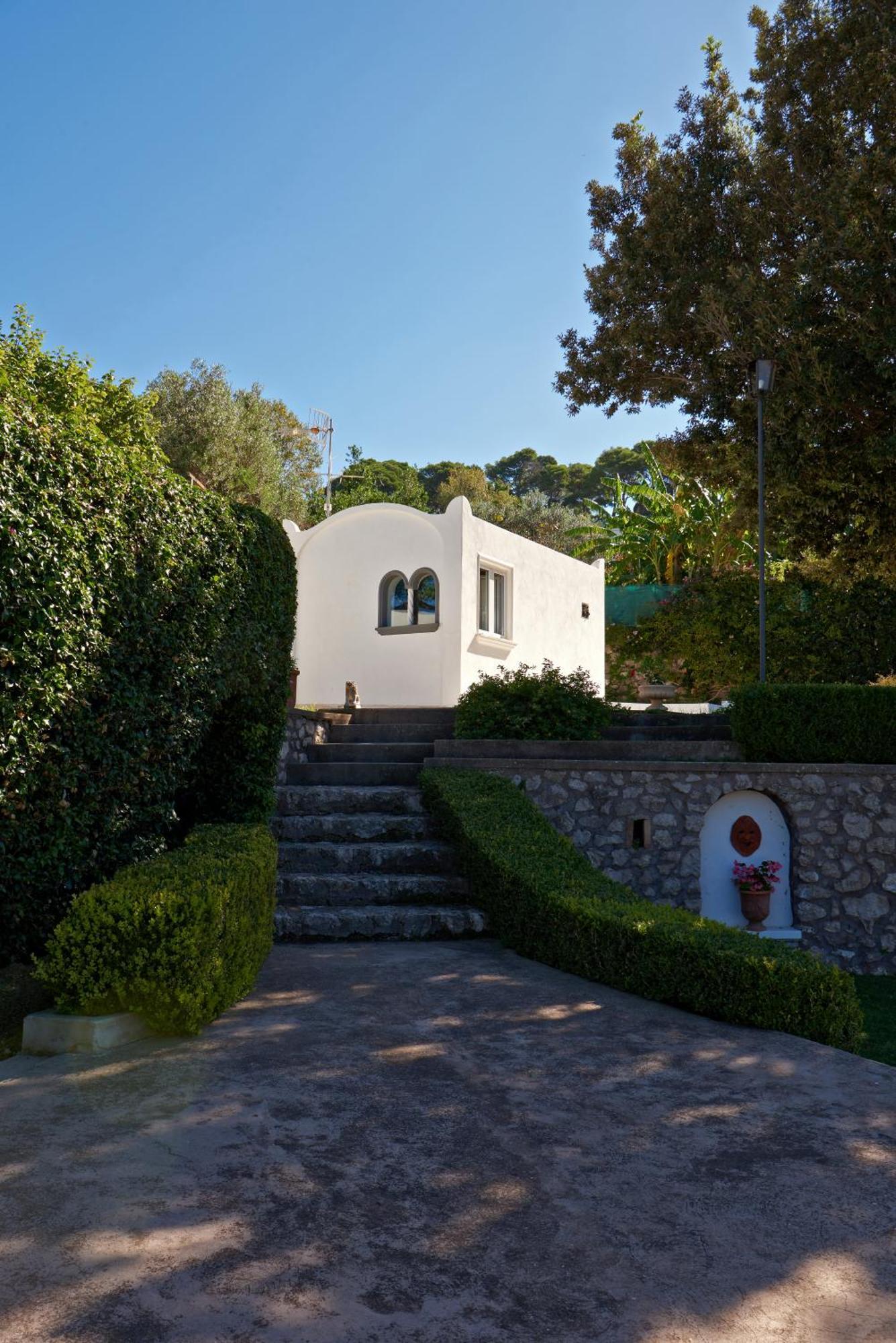 La Casa Dei Merli Capri Exteriör bild