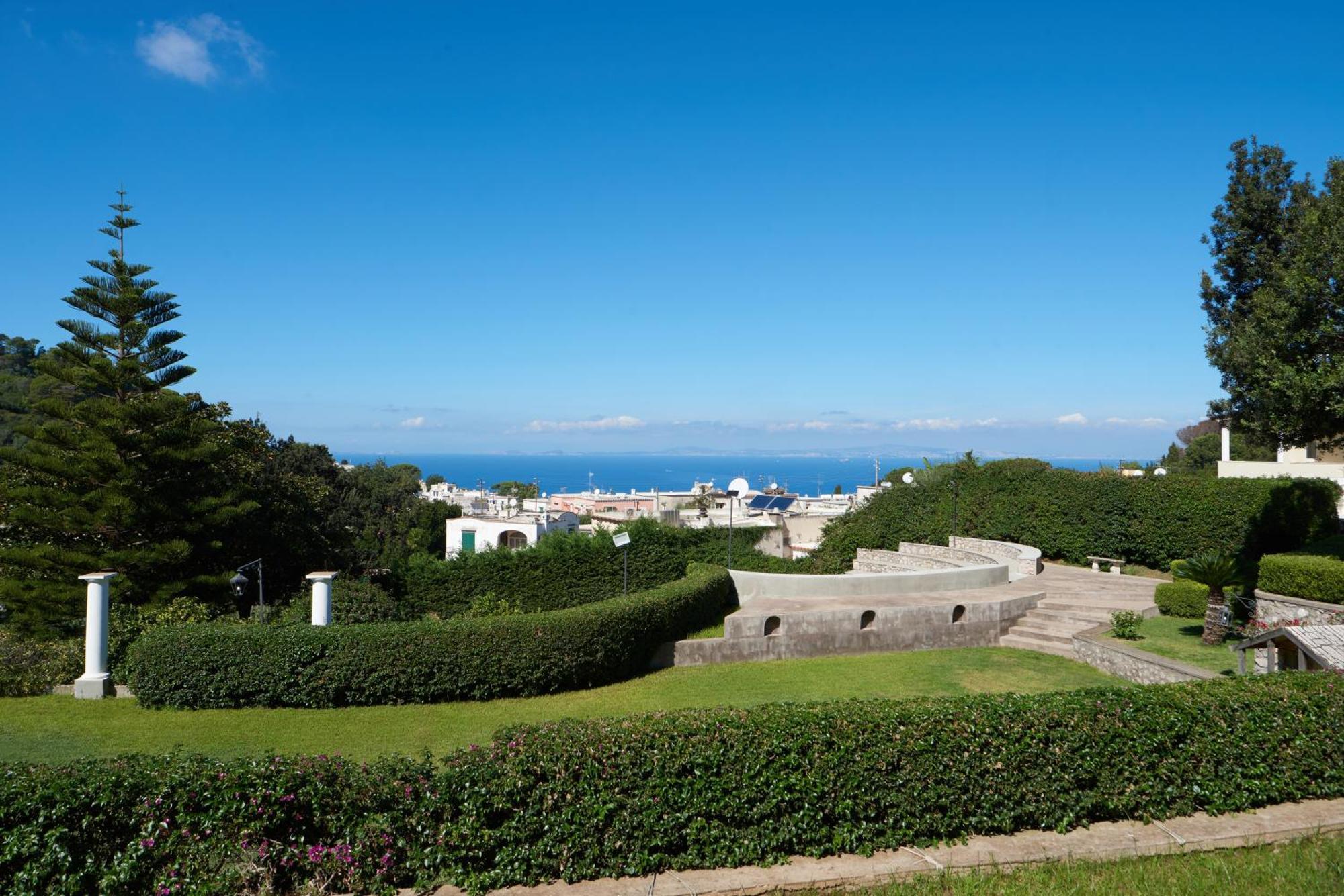 La Casa Dei Merli Capri Exteriör bild
