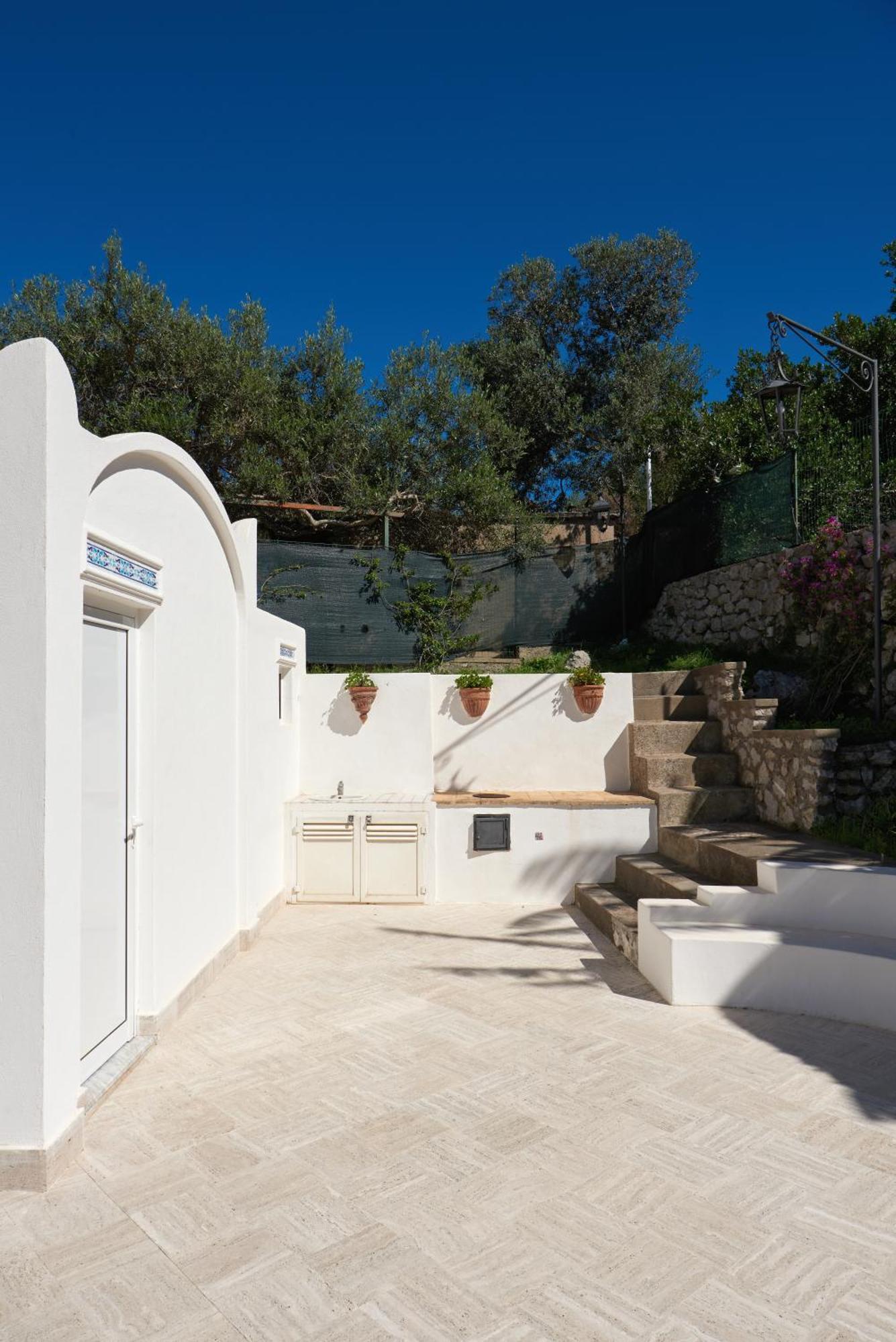 La Casa Dei Merli Capri Exteriör bild