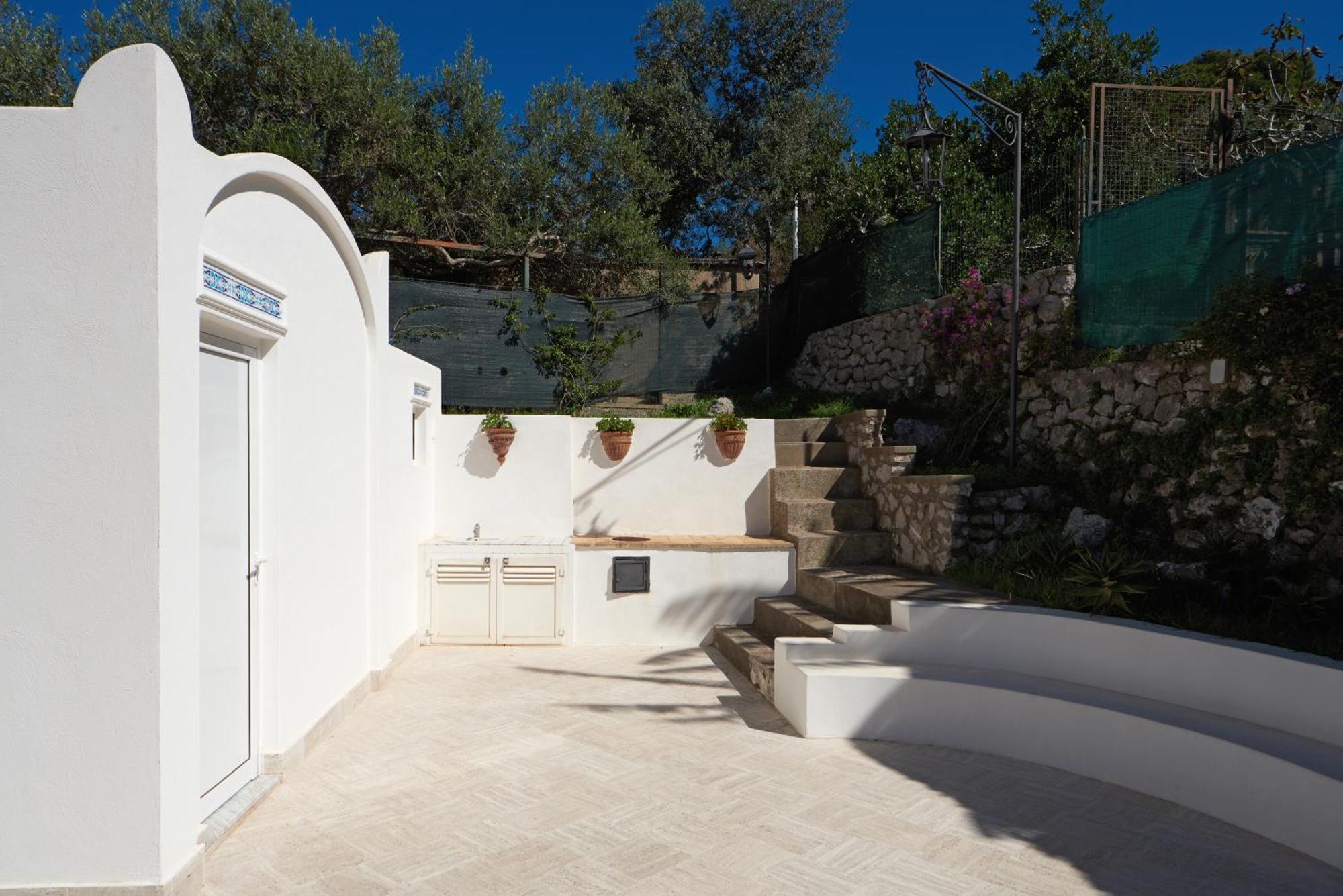 La Casa Dei Merli Capri Exteriör bild