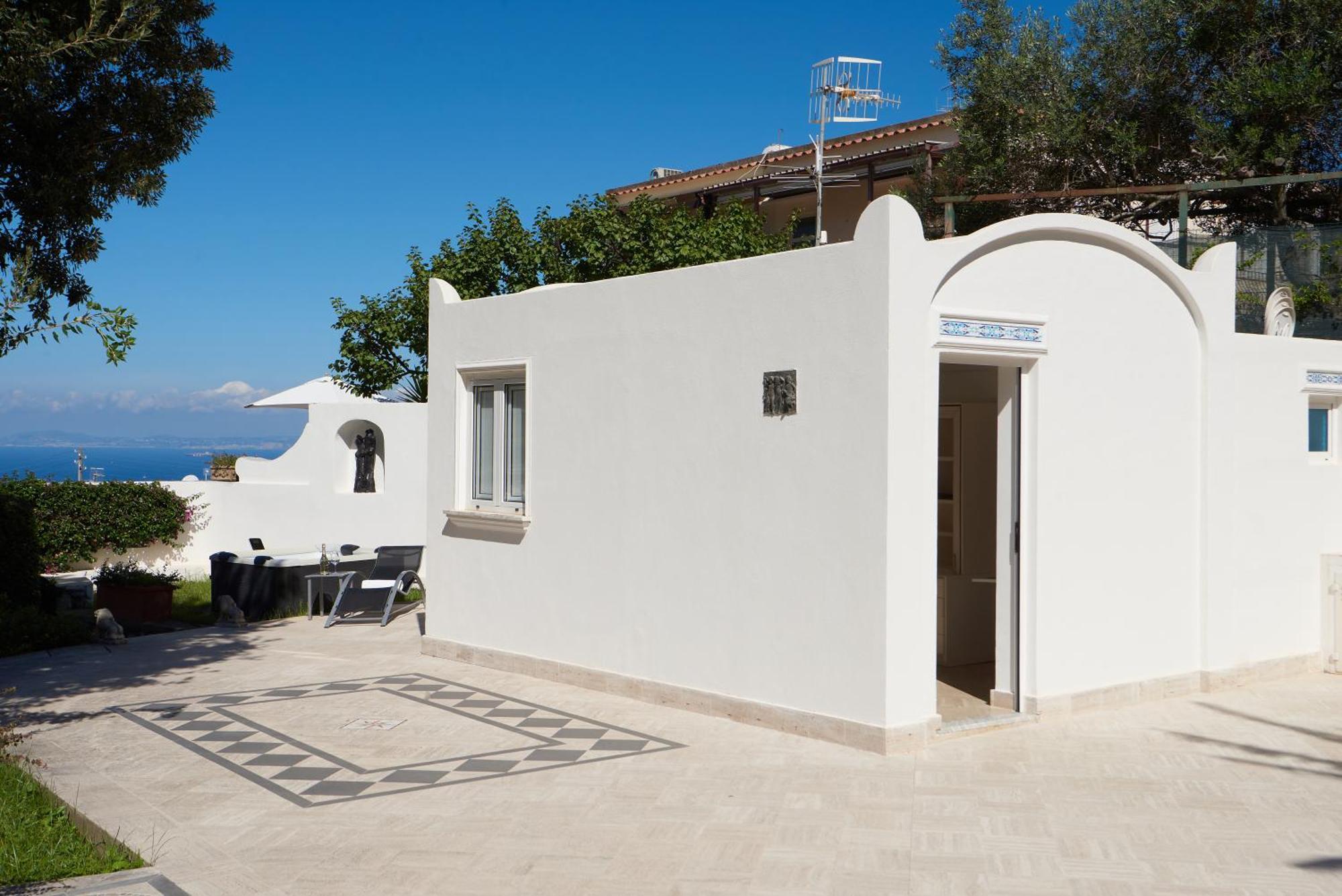 La Casa Dei Merli Capri Exteriör bild